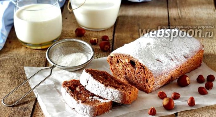 Банановый постный кекс