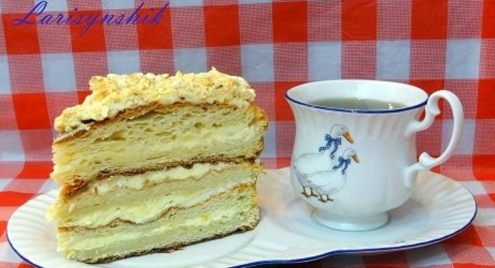 Торт Наполеон за 40 минут