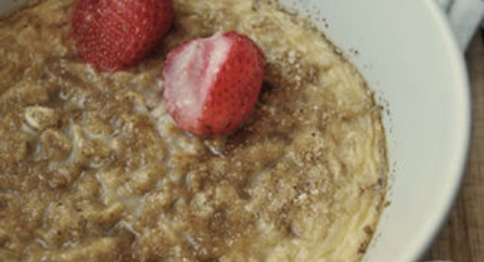 Овсянка в стиле крем-брюле