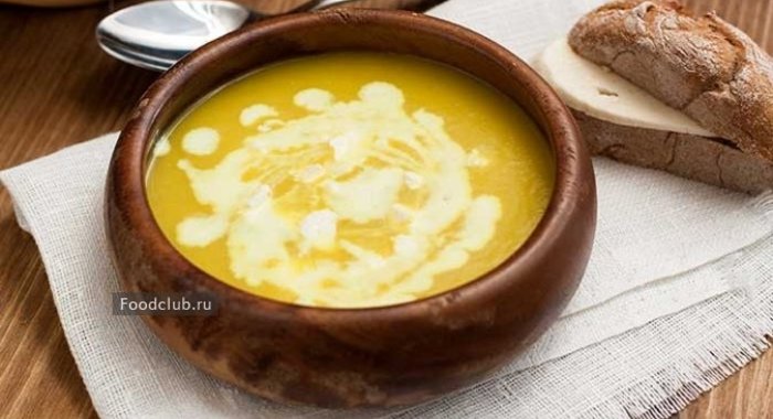 Суп-пюре из кабачков