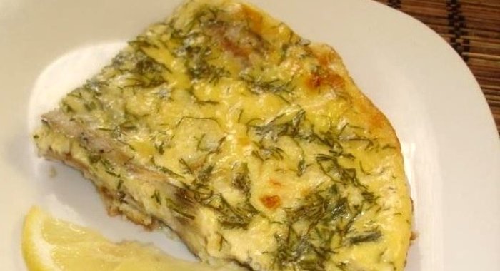 Омлет рыбный