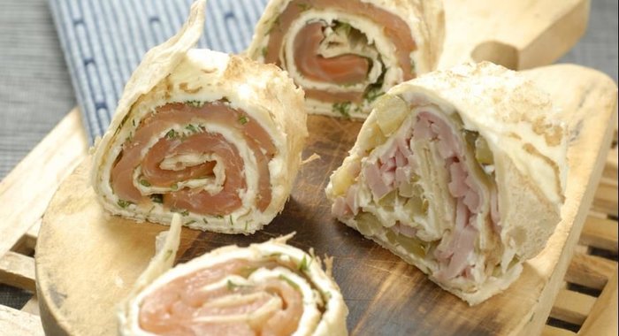 Рулеты из лаваша