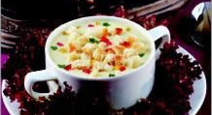 Куриный суп-крем с овощами