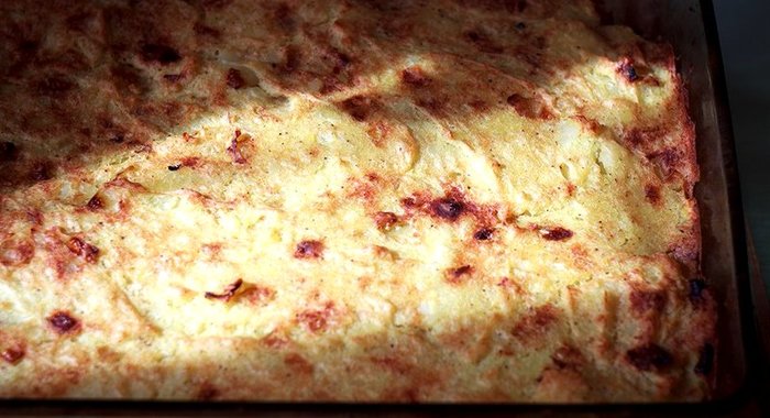 Постная запеканка с овощами и специями