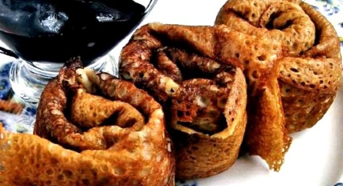 Блины гречневые на кефире