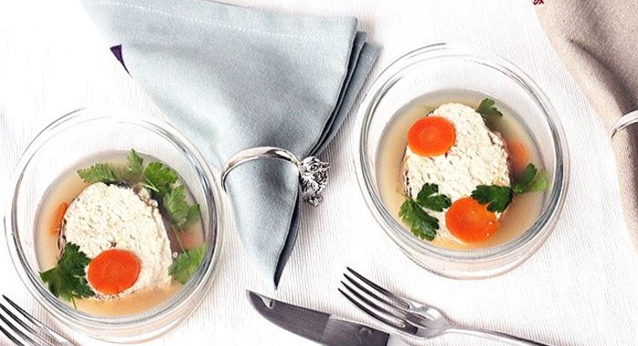 Заливное из щуки