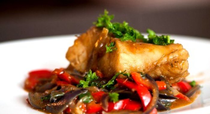 Рыба в сладком мисо-маринаде