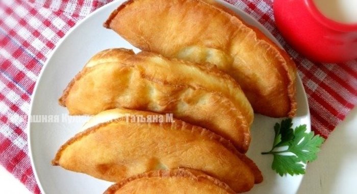Пирожки с начинками во фритюре