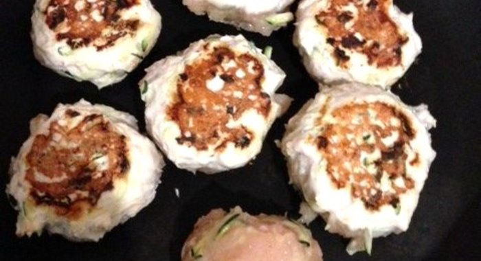 Котлеты из куриного филе с цукини