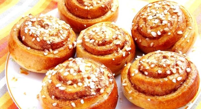 Шведские булочки с корицей