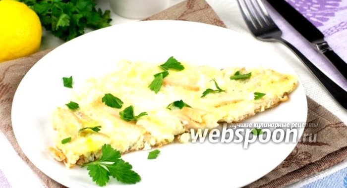 Омлет с курицей