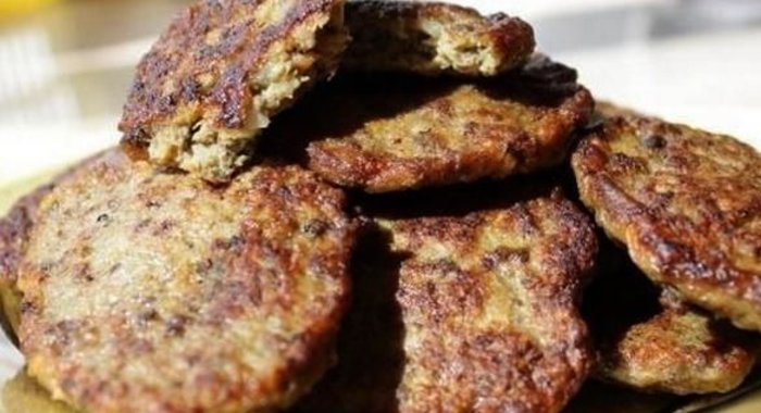 Оладьи из рубленой печени