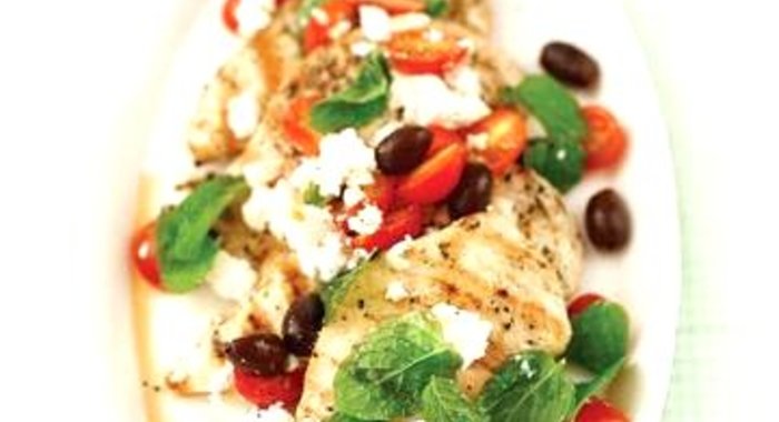 Греческие куриные котлеты