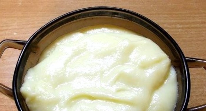 Заварной ванильный крем