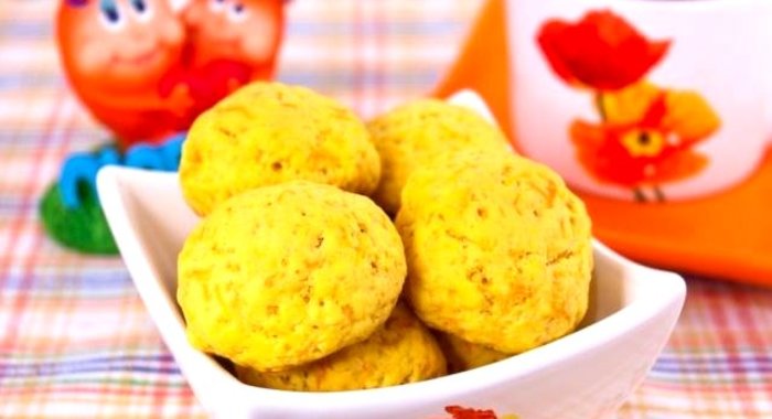 Морковное печенье