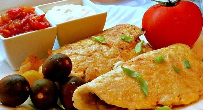 Котлеты из брынзы и риса