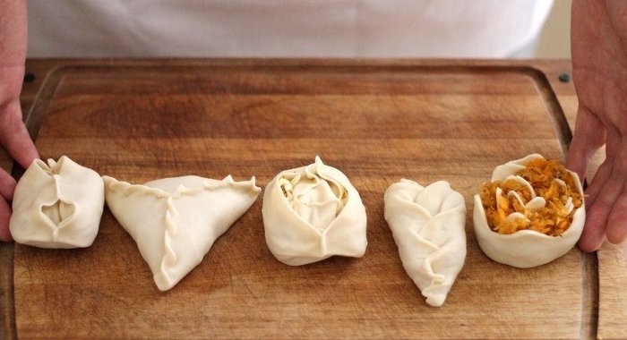 Манты из тыквы