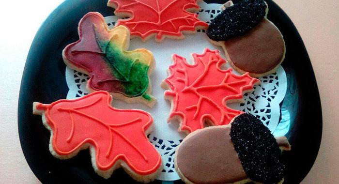 Расписное печенье