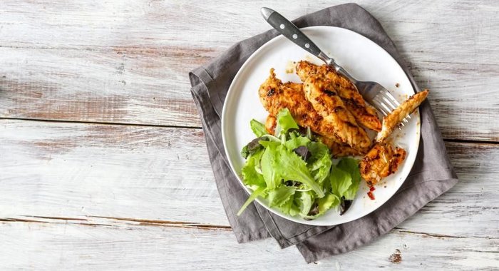 Куриное филе в медово-горчичном маринаде