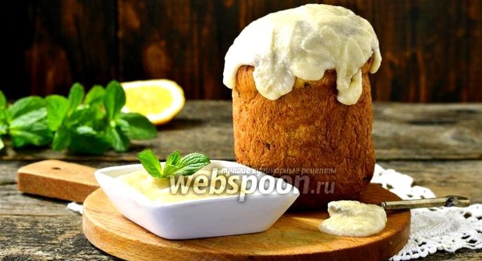 Масляная глазурь для торта