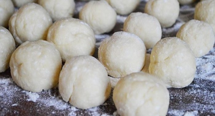 Творожное тесто для пончиков