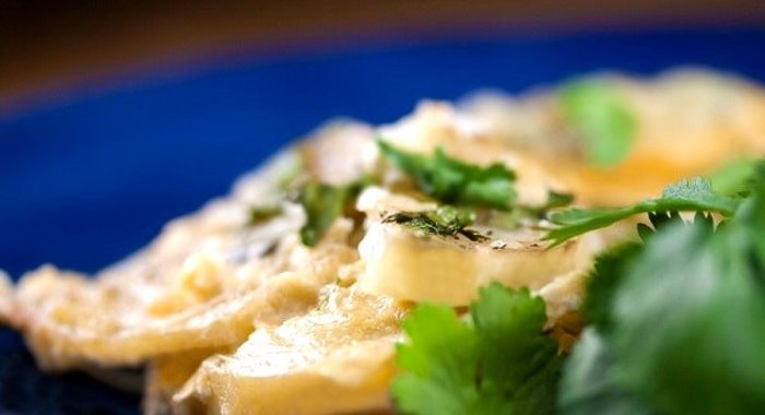 Картофельная запеканка без мяса