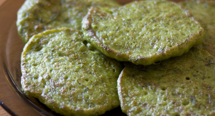 Гороховые оладьи