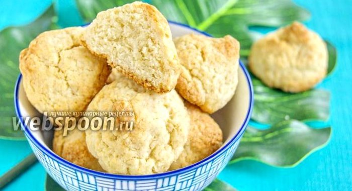 Печенье «Кокосанка» с мукой