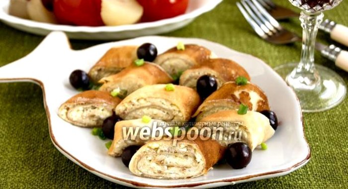 Блины с сельдью