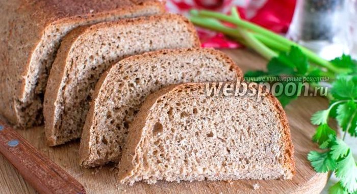 Пшенично-ржаной хлеб с йогуртом в хлебопечке
