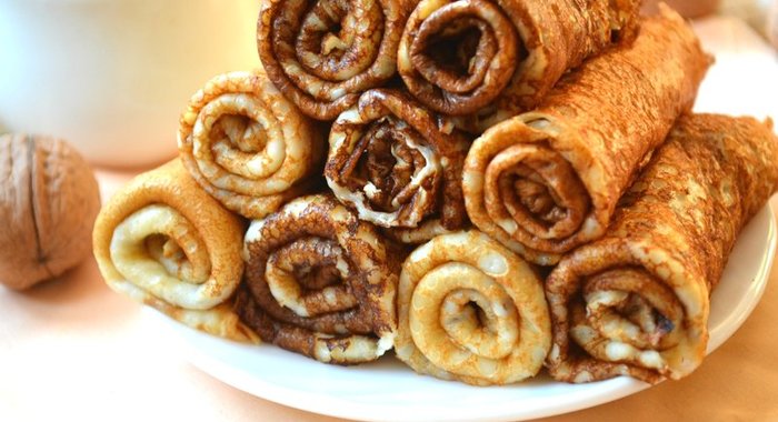 Блинчики в бутылке