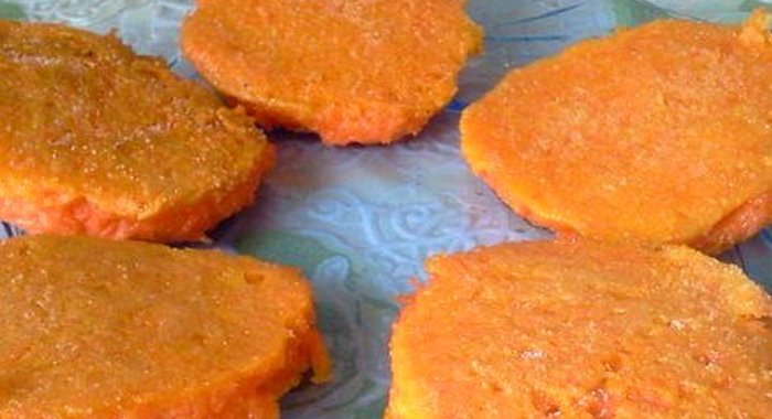 Морковные оладьи