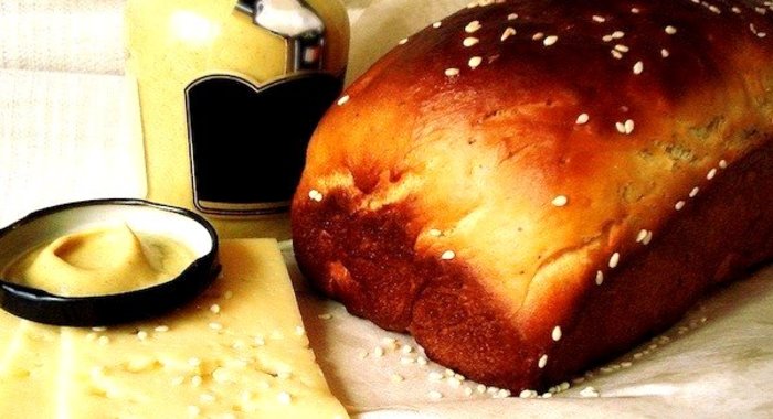 Хлеб с дижонской горчицей и прованскими травами