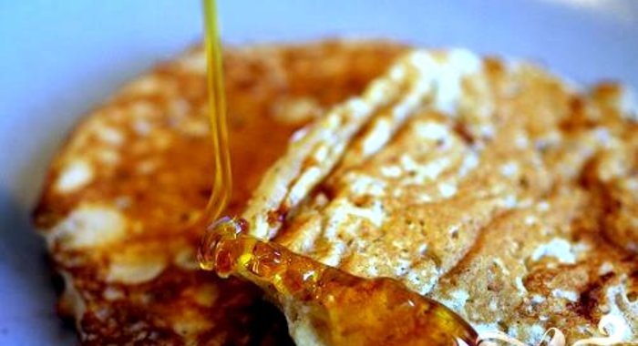 Творожные оладьи