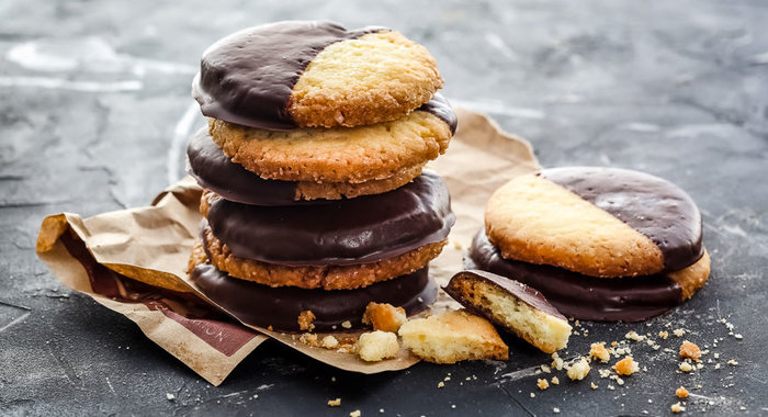 Простое песочное печенье