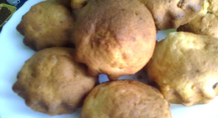 Творожно-лимонные кексы