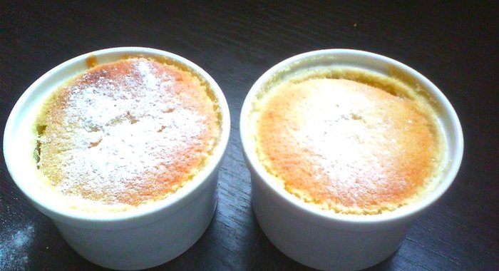 Кремовый лимонный пудинг