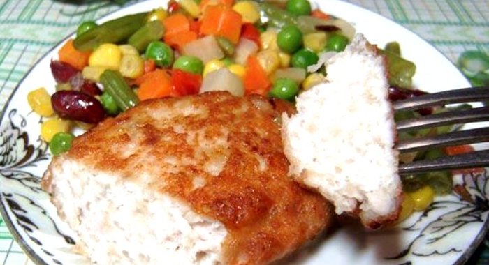 Котлеты из индейки и курицы