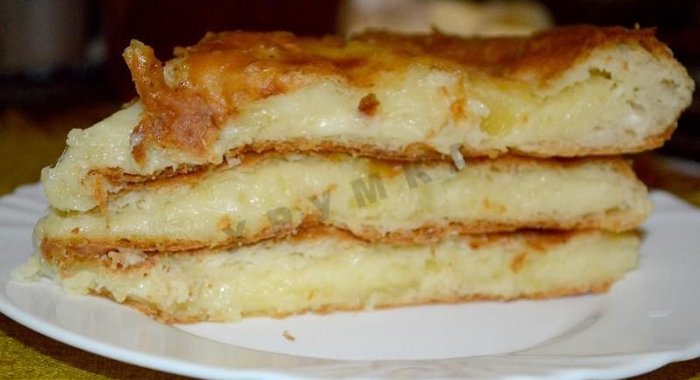 Осетинский пирог с картошкой и сыром