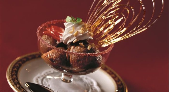 Мороженое из черного хлеба