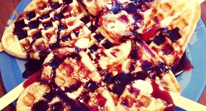 Венские ванильные вафли