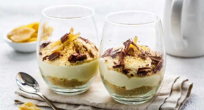 Сырный крем с цукатами