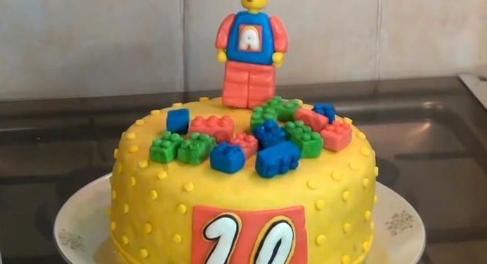 Торт Конструктор Лего