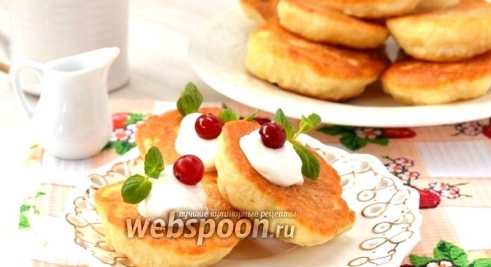 Оладьи на сыворотке