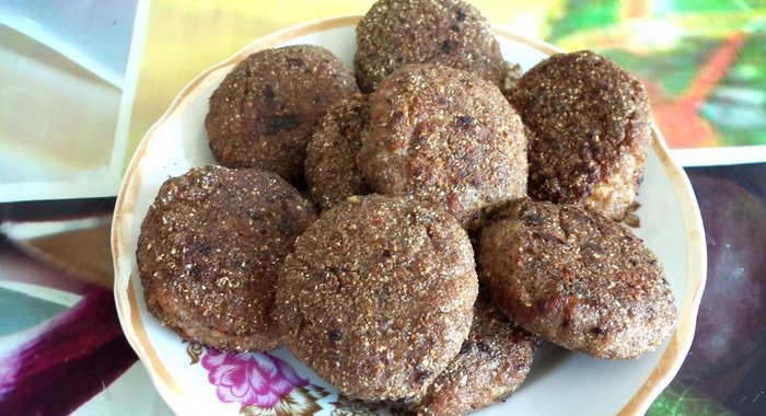 Котлеты с отрубями