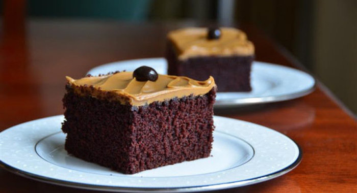 Шоколадно-кофейный кекс