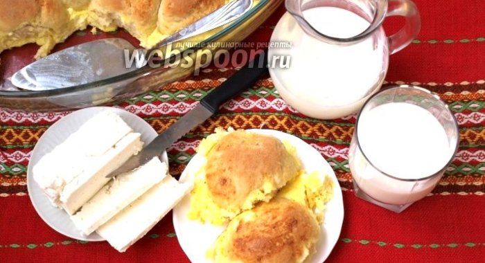 Милинки — деревенские булочки в омлете