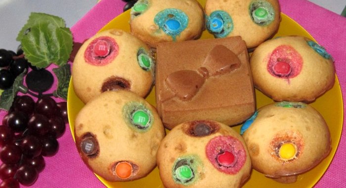 Кексы с Ммдемс