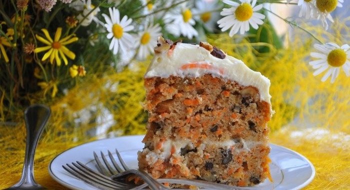 Морковный пирог