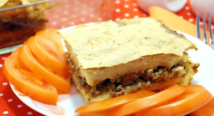 Запеканка из картофеля с фаршем